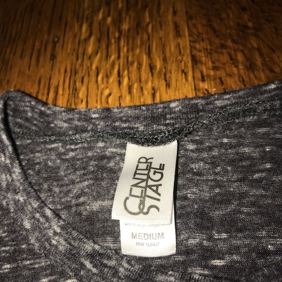 heather grey workout top - Picture 4 of 4